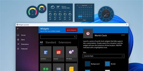 Win10 Widgets: мощные виджеты для Windows 10 на вашем рабочем столе
