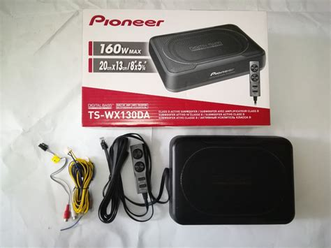 Основные характеристики мощного сабвуфера от компании Pioneer