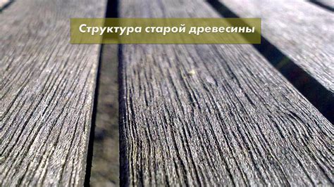 Воздействие старой древесины на сновидение