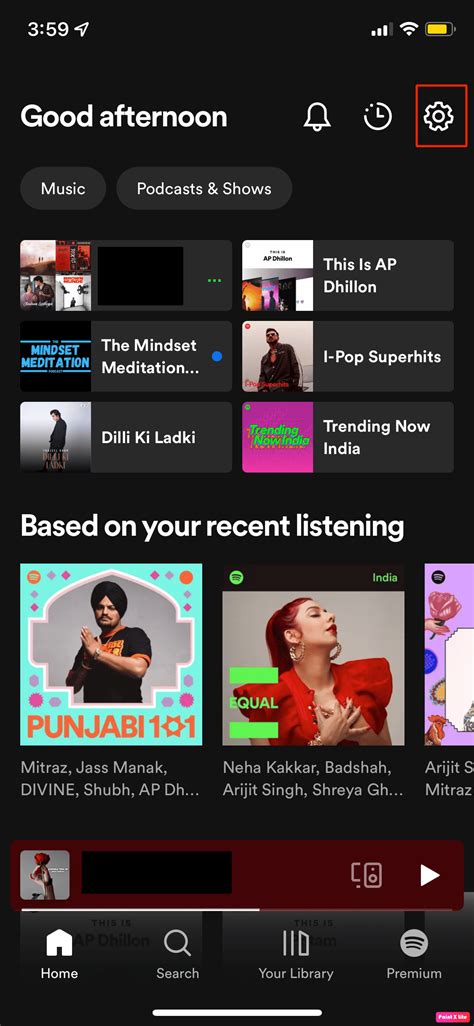 Вход в Spotify с помощью виртуальной частной сети