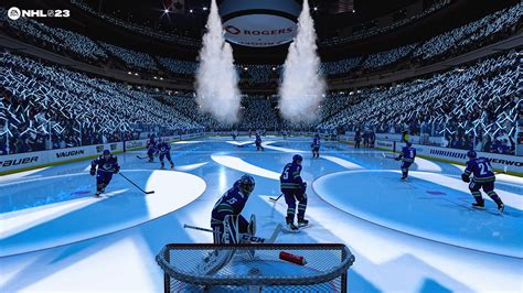 Игровые возможности командного матча в NHL 23