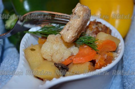 Ингредиенты для создания вкусного сочетания блюда с мясом и картошкой