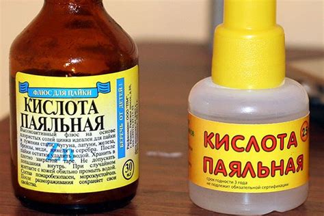 Надобность устранения паяльной кислоты