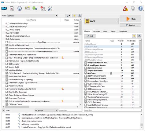 Настройка Mod Organizer 2 перед началом использования
