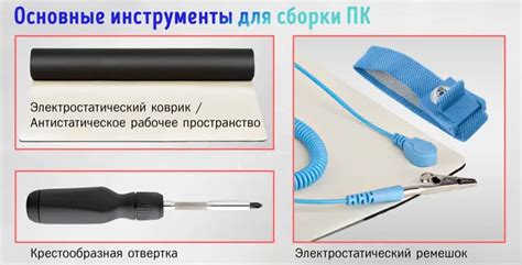 Основные инструменты и необходимые компоненты