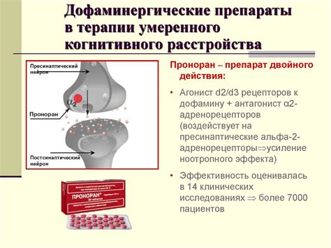 Основные подходы к терапии указанного вида когнитивного расстройства