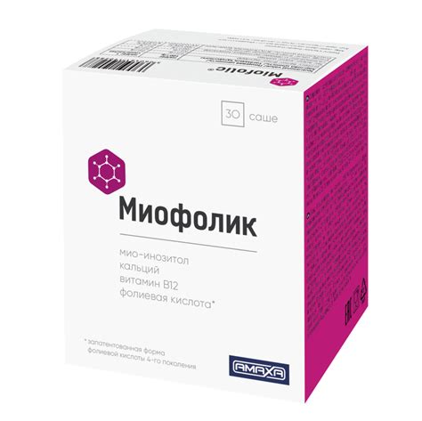 Применение мио инозитола в лечении сексуальных расстройств и сниженной сексуальной желании