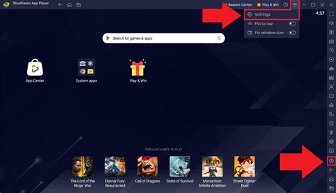 Проверка настроек аудио в BlueStacks 5