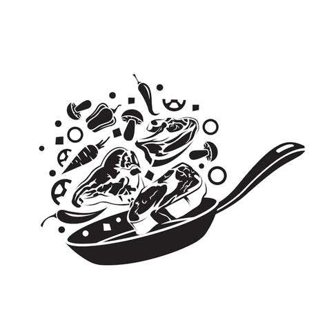 Процесс приготовления вкусного мяса на сковороде: развлекайтесь при мариновании!