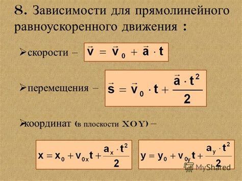 Расчет пути в движении с ускорением: практические примеры