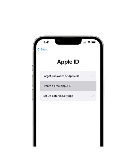 Создание учетной записи на устройстве ТВ-приставки от компании Apple
