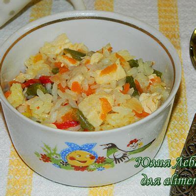 Сытный куриный плов с овощами: гарантия насыщенного ужина