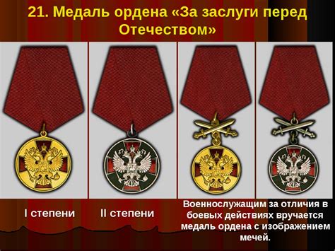 Традиции и особенности церемонии вручения медали заслуги перед отечеством