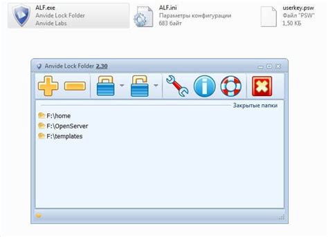 Установка и настройка Anvide Lock Folder: пошаговое руководство