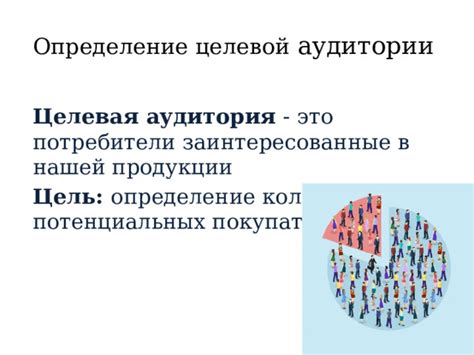Цель и аудитория лота: определение направления и потенциальной заинтересованной аудитории