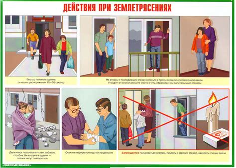 Безопасность и советы при землетрясении