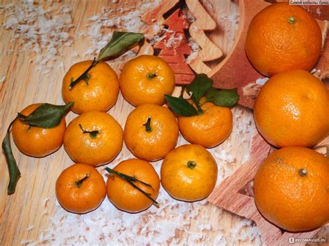 Вкус и аромат мандаринок