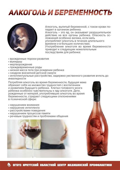 Влияние алкоголя на зачатие