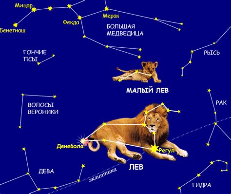 Влияние погоды на возможность увидеть созвездие Лев