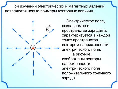 Воздействие электрического поля