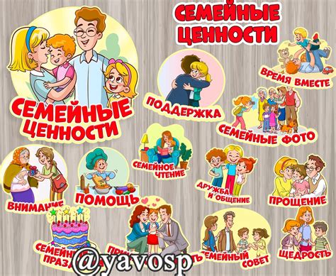 Выработайте семейные ценности