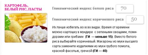 Гликемический индекс картофельного пюре