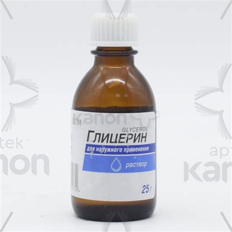 Глицерин для восстановления качества туши
