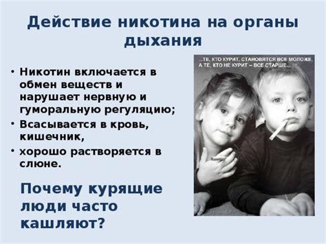 Длительность задержки никотина в слюне