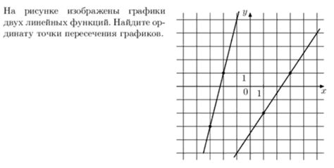 Задачи на поиск точки пересечения