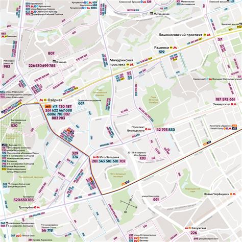 Изменения в планах линий и маршрутов метро в связи с реконструкцией