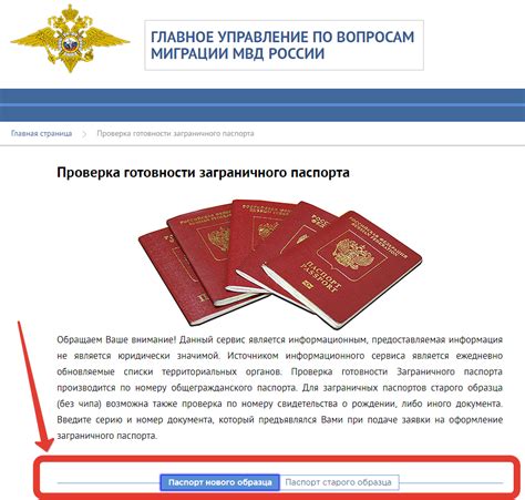 Использование госуслуг для проверки готовности загранпаспорта
