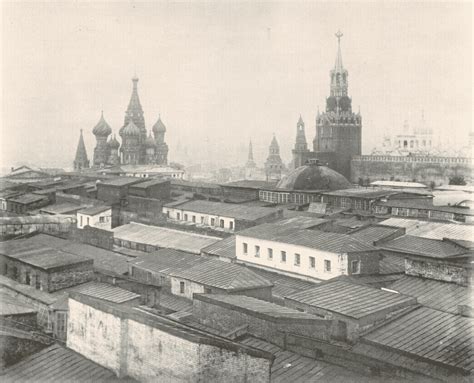 История постройки верхних торговых рядов Москвы