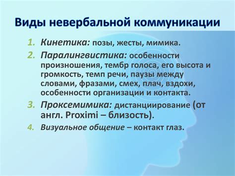 Ключевые моменты в невербальной коммуникации, которые следует учитывать
