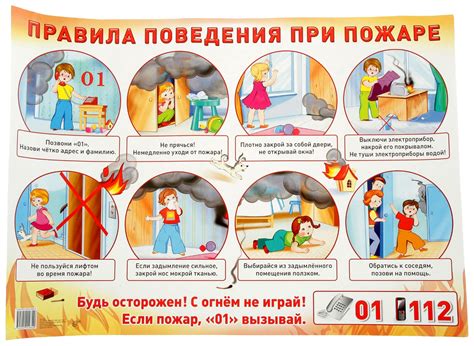 Меры предосторожности для предотвращения пожара