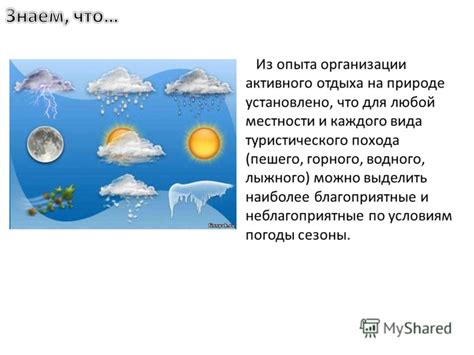 Наиболее благоприятные сезоны для посещения