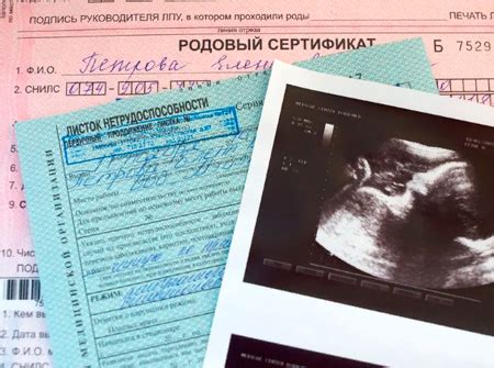Необходимые документы для сдачи родового сертификата