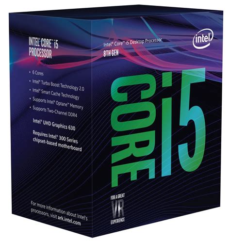 Обзор процессора Intel Core i5 8400