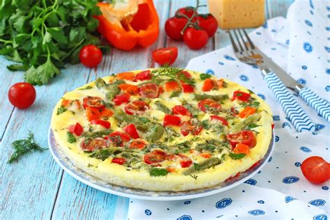 Омлет с овощами: богатый витаминами и минералами