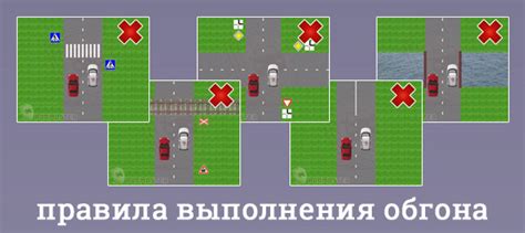 Особенности обгона на многоуровневых перекрестках