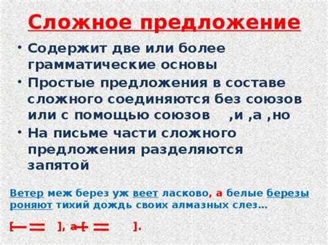 Особенности построения сложных предложений с союзом "но"