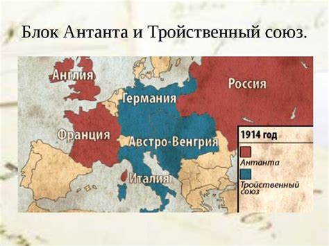 Официальное образование Тройственного союза