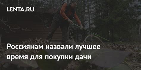 Плюсы покупки дачи в настоящее время