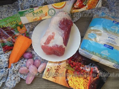 Подготовьте продукты перед использованием кальки