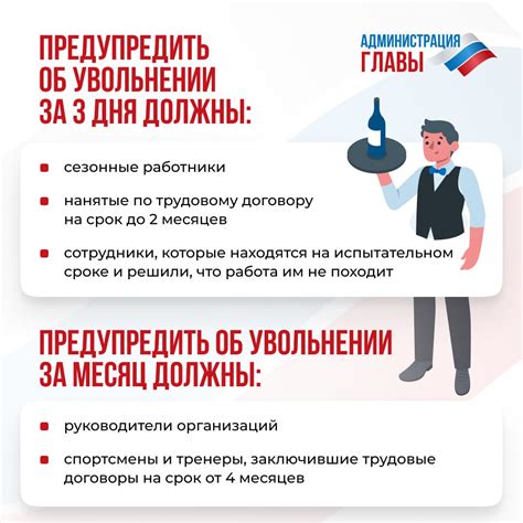 Предупредительные меры перед увольнением