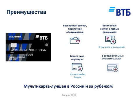 Преимущества ВТБ