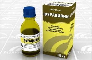 Применение фурацилина для полоскания рта