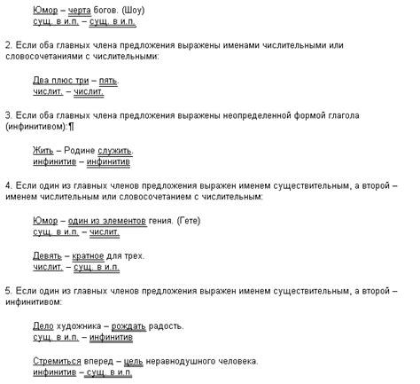Примеры предложений без тире