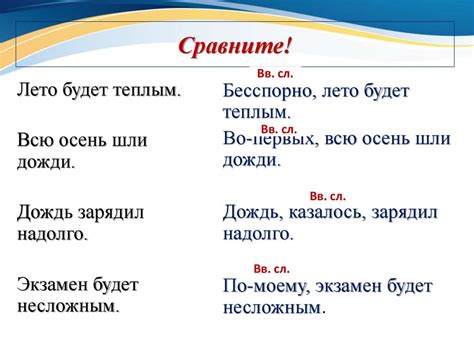 Пунктуация в простом предложении
