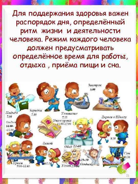 Режим прогулок для поддержания здоровья