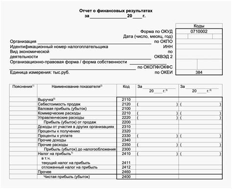 Сведения о виде деятельности и доходах